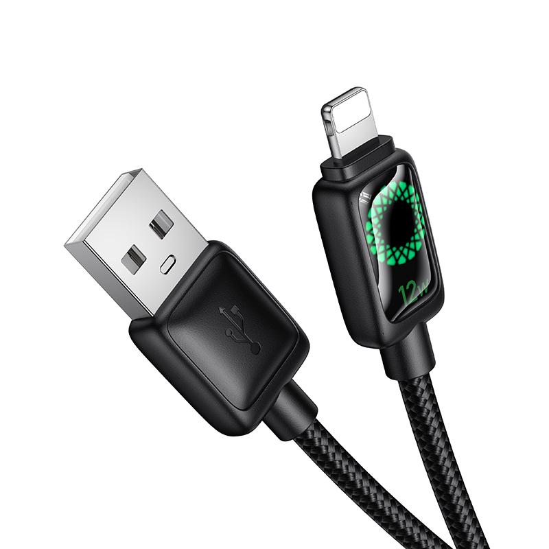 Дата кабель Hoco U146 Mundo USB to Lightning 12W (1.2m) - Зображення 2