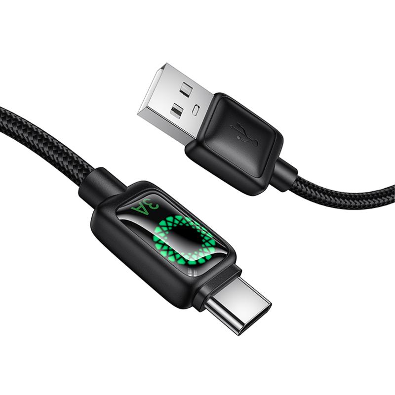 Дата кабель Hoco U146 Mundo USB to Type-C 36W (1.2m) - Зображення 4