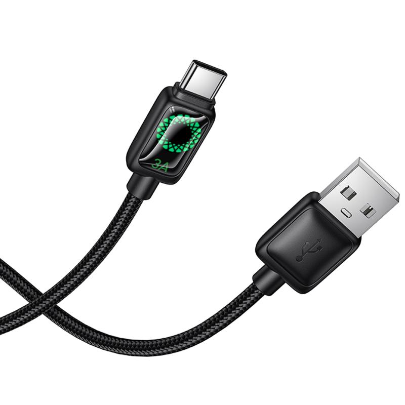 Дата кабель Hoco U146 Mundo USB to Type-C 36W (1.2m) - Зображення 5