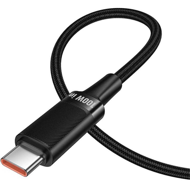 Дата кабель Hoco U153 Extreme Type-C to Type-C 100W (1.2m) - Зображення 5