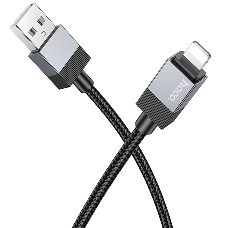 Дата кабель Hoco X110 Honorific USB to Lightning 2.4A (1m) - Зображення 2