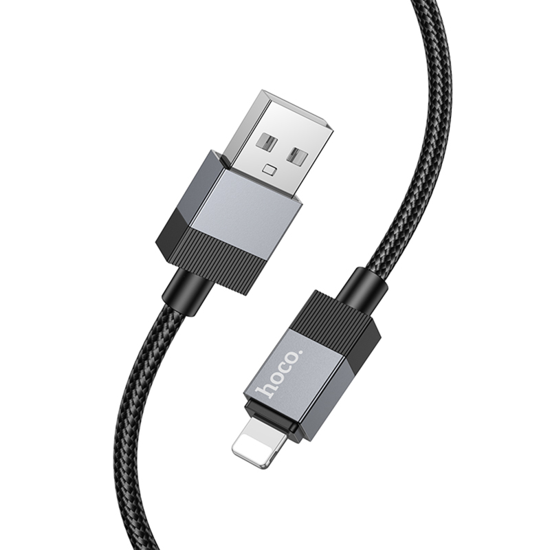 Дата кабель Hoco X110 Honorific USB to Lightning 2.4A (1m) - Зображення 3