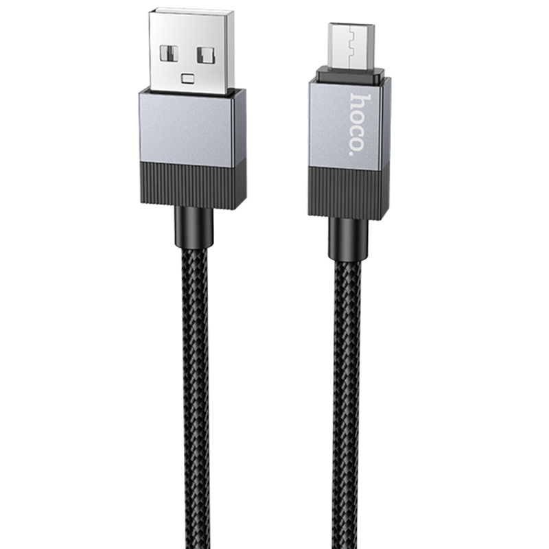 Дата кабель Hoco X110 Honorific USB to MicroUSB 2.4A (1m)