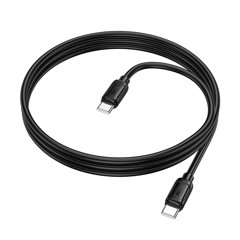 Дата кабель Hoco X115 Surpass Type-C to Type-C 60W (1m) - Зображення 2