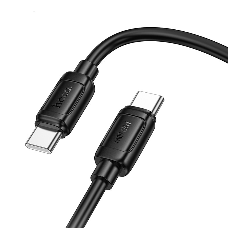 Дата кабель Hoco X115 Surpass Type-C to Type-C 60W (1m) - Зображення 3