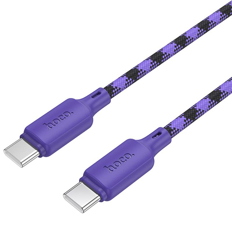 Дата кабель Hoco X116 Meridian Type-C to Type-C 60W (1m) - Зображення 4