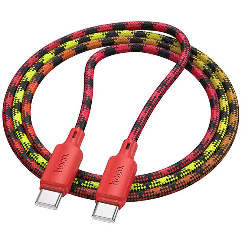Дата кабель Hoco X116 Meridian Type-C to Type-C 60W (1m) - Зображення 3