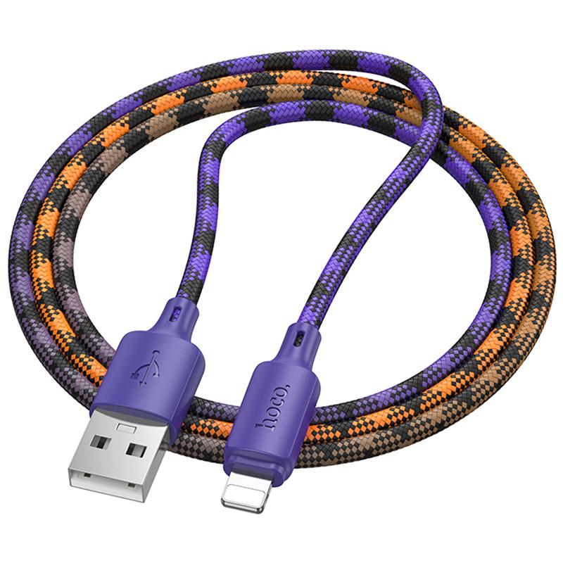 Дата кабель Hoco X116 Meridian USB to Lightning 2.4A (1m) - Зображення 2