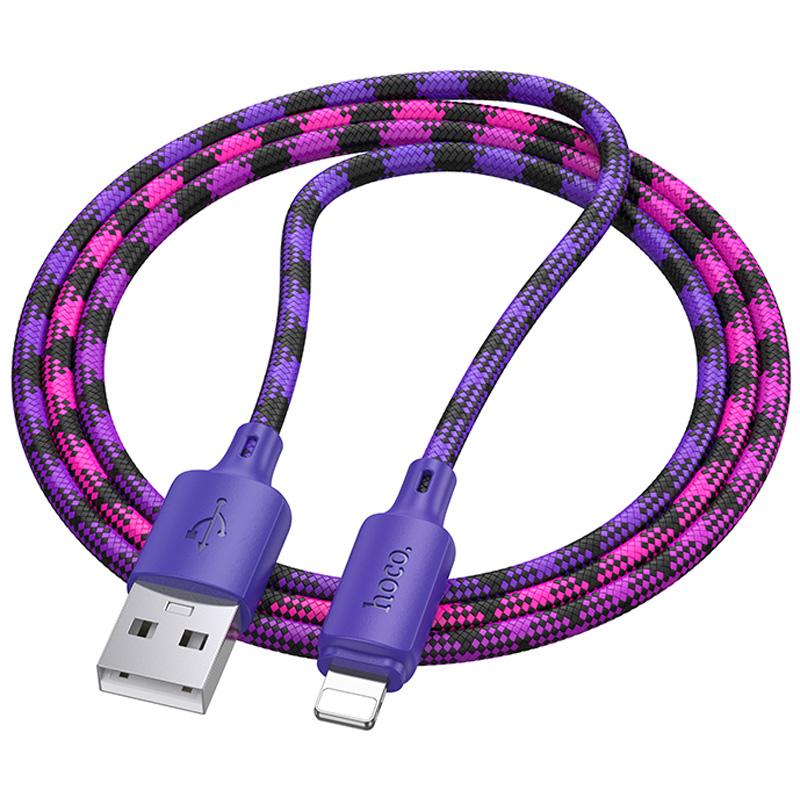 Дата кабель Hoco X116 Meridian USB to Lightning 2.4A (1m) - Зображення 3