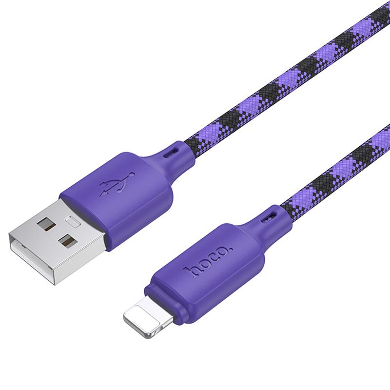 Дата кабель Hoco X116 Meridian USB to Lightning 2.4A (1m) - Зображення 4