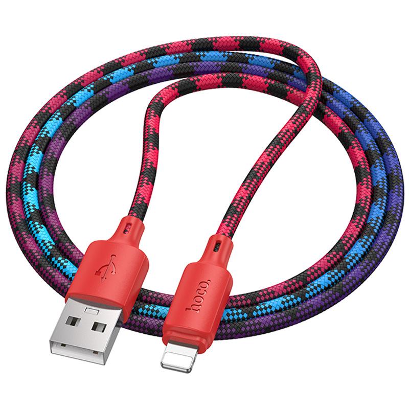Дата кабель Hoco X116 Meridian USB to Lightning 2.4A (1m) - Зображення 2