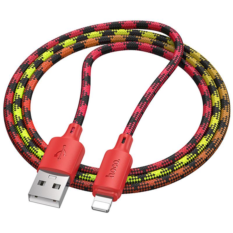 Дата кабель Hoco X116 Meridian USB to Lightning 2.4A (1m) - Зображення 3