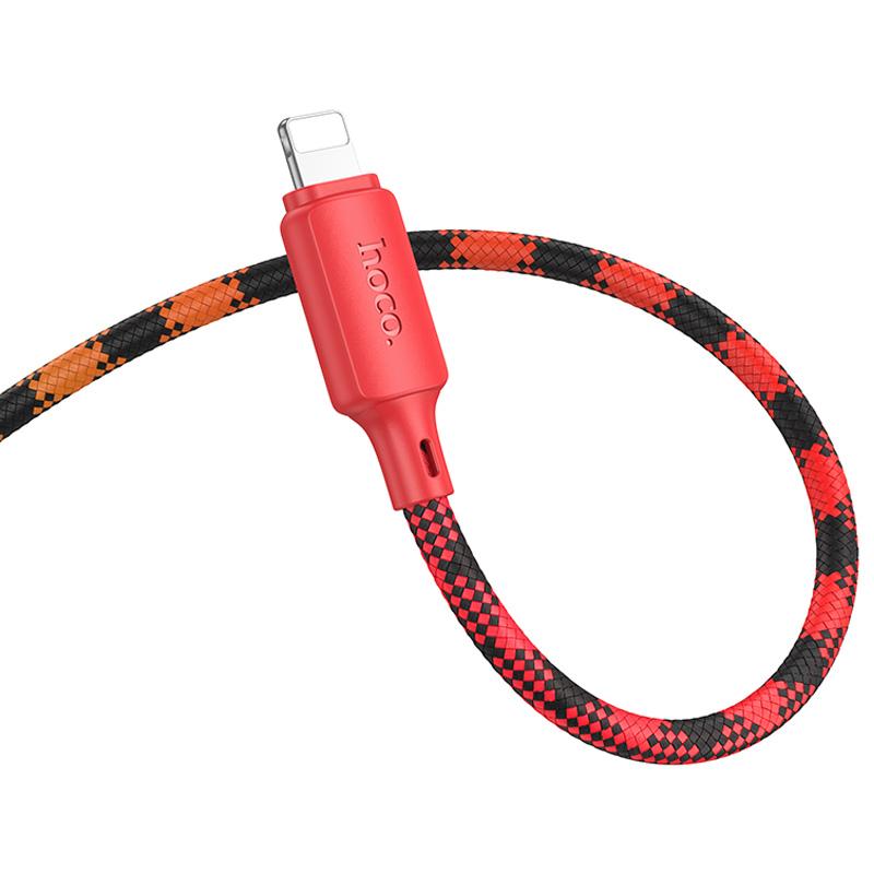 Дата кабель Hoco X116 Meridian USB to Lightning 2.4A (1m) - Зображення 4