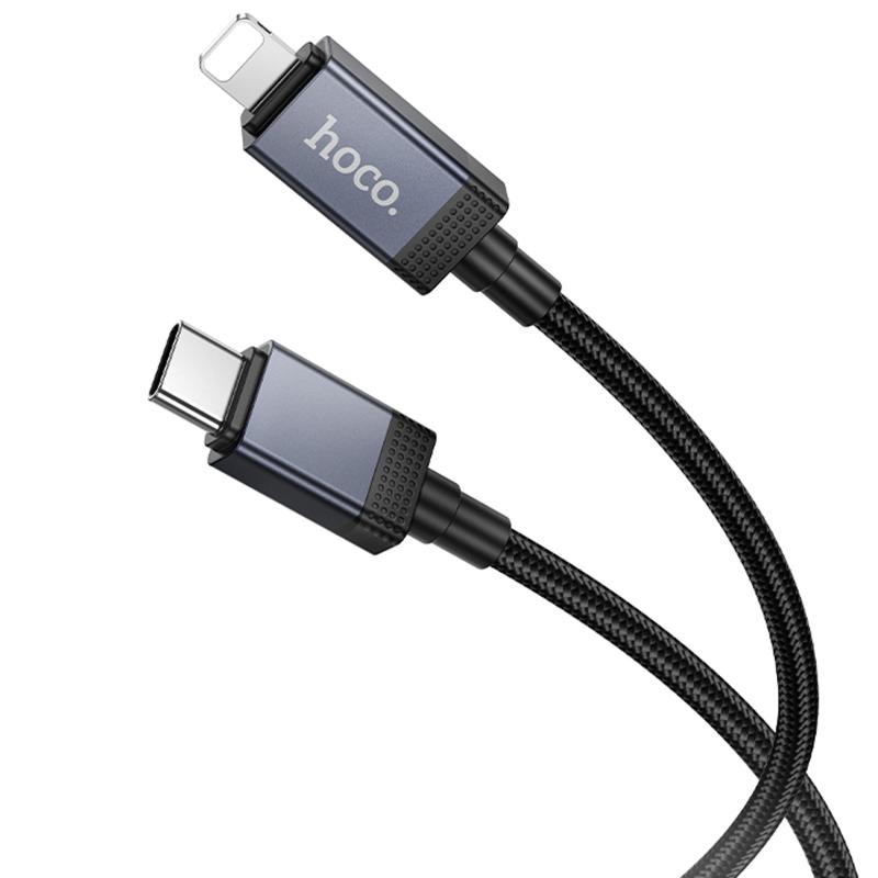 Дата кабель Hoco X118 Generous with display Type-C to Lightning 27W (1m) - Зображення 2