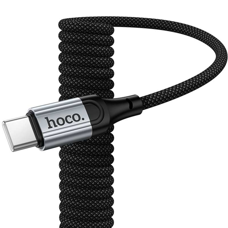 Дата кабель Hoco X121 Nuevo Type-C to Type-C 60W (1.5m) - Зображення 4
