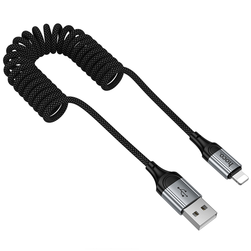 Дата кабель Hoco X121 Nuevo USB to Lightning 2.4A (1.5m) - Зображення 3