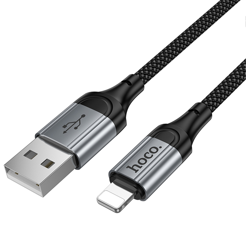 Дата кабель Hoco X121 Nuevo USB to Lightning 2.4A (1.5m) - Зображення 5