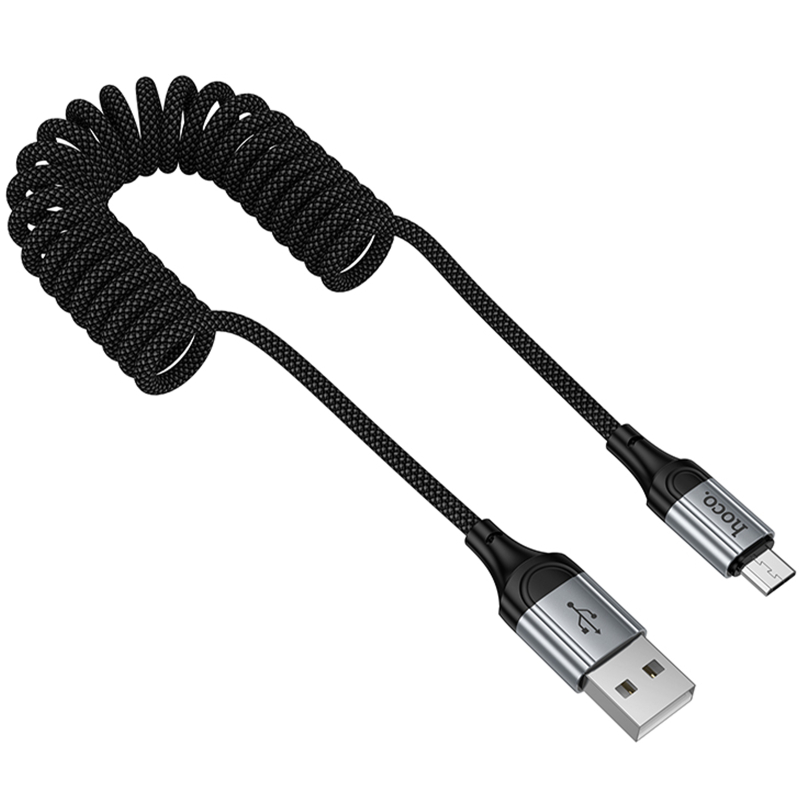 Дата кабель Hoco X121 Nuevo USB to MicroUSB 2.4A (1.5m) - Зображення 3