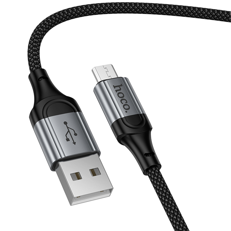 Дата кабель Hoco X121 Nuevo USB to MicroUSB 2.4A (1.5m) - Зображення 6