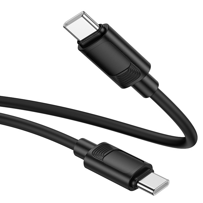 Дата кабель Hoco X122 Benefit Type-C to Type-C 60W (1m) - Зображення 3