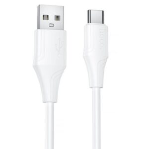 Дата кабель Hoco X124 Bien silicone USB to Type-C 3A (1m)