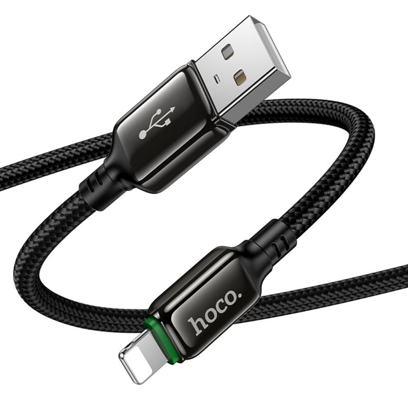 Дата кабель Hoco X127 Exceed USB to Lightning 12W (1m) - Зображення 5