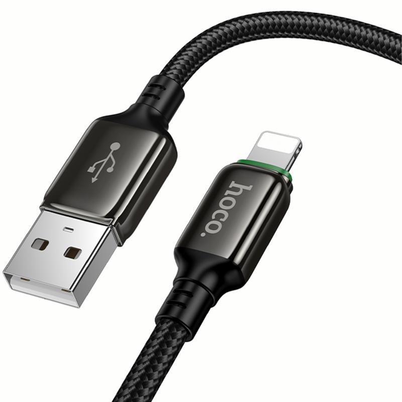 Дата кабель Hoco X127 Exceed USB to Lightning 12W (1m) - Зображення 6