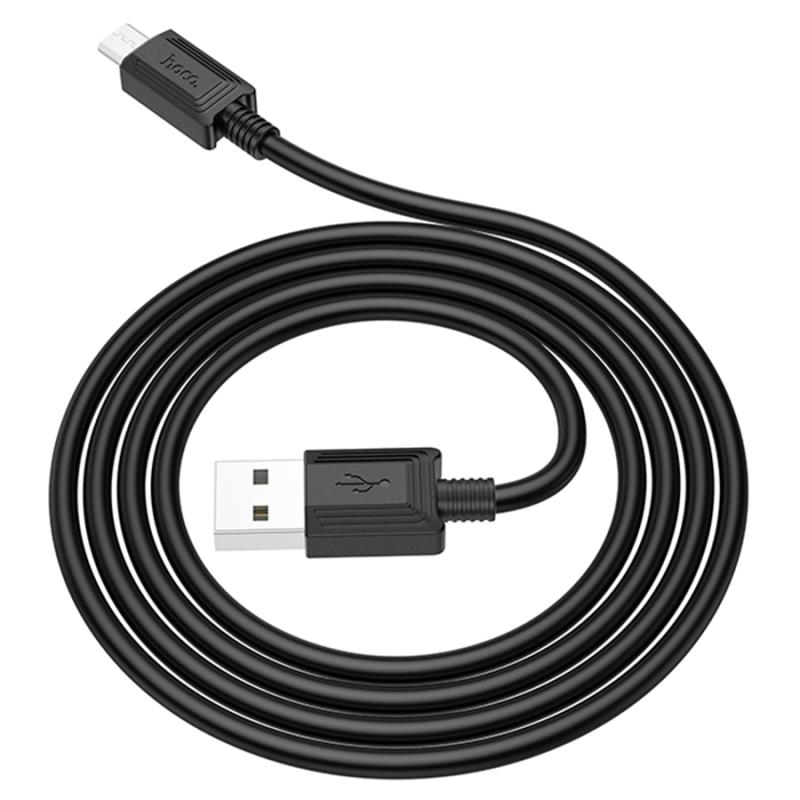 Дата кабель Hoco X73 Ferry USB to MicroUSB 2.4A (1m) - Зображення 2