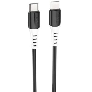 Дата кабель Hoco X82 Silicone Type-C to Type-C 60W (1m)
