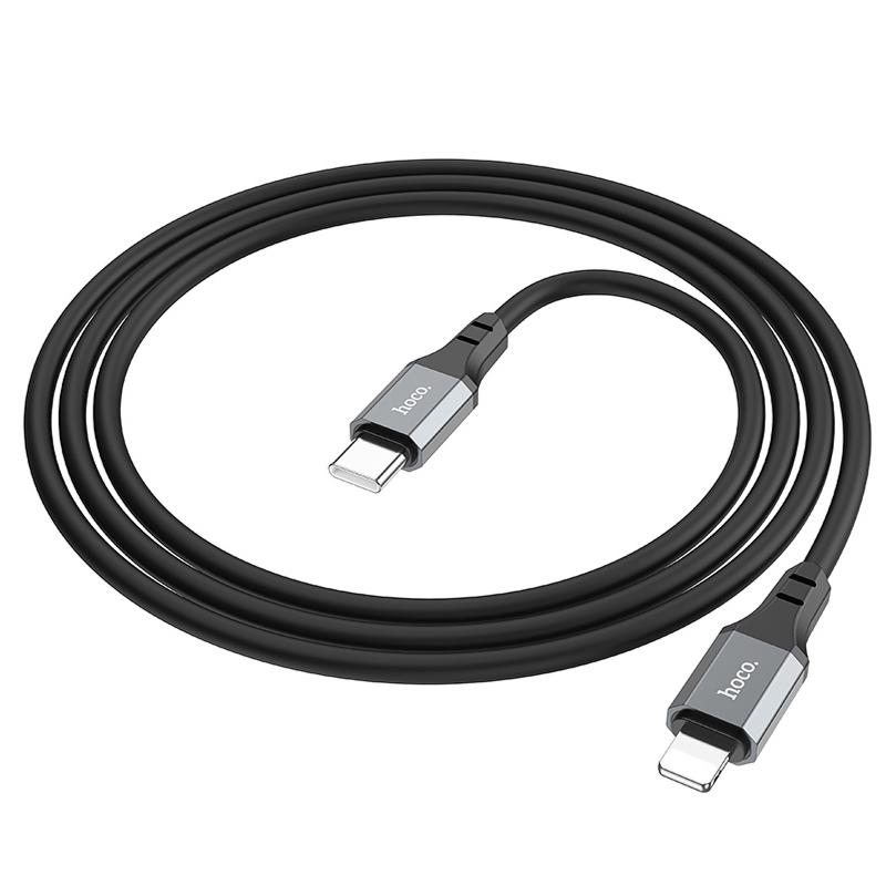 Дата кабель Hoco X86 Spear Type-C to Lightning 20W (1m) - Зображення 3