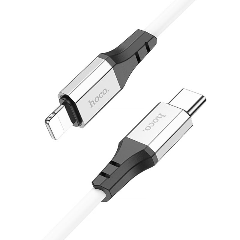 Дата кабель Hoco X86 Spear Type-C to Lightning 20W (1m) - Зображення 2