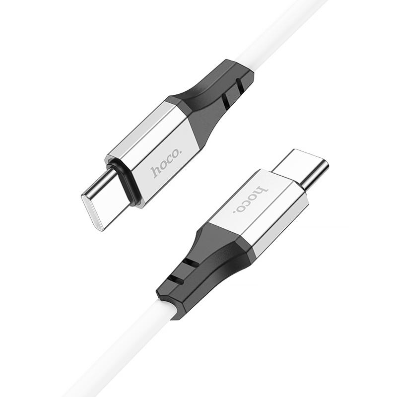 Дата кабель Hoco X86 Spear Type-C to Type-C 60W (1m) - Зображення 2