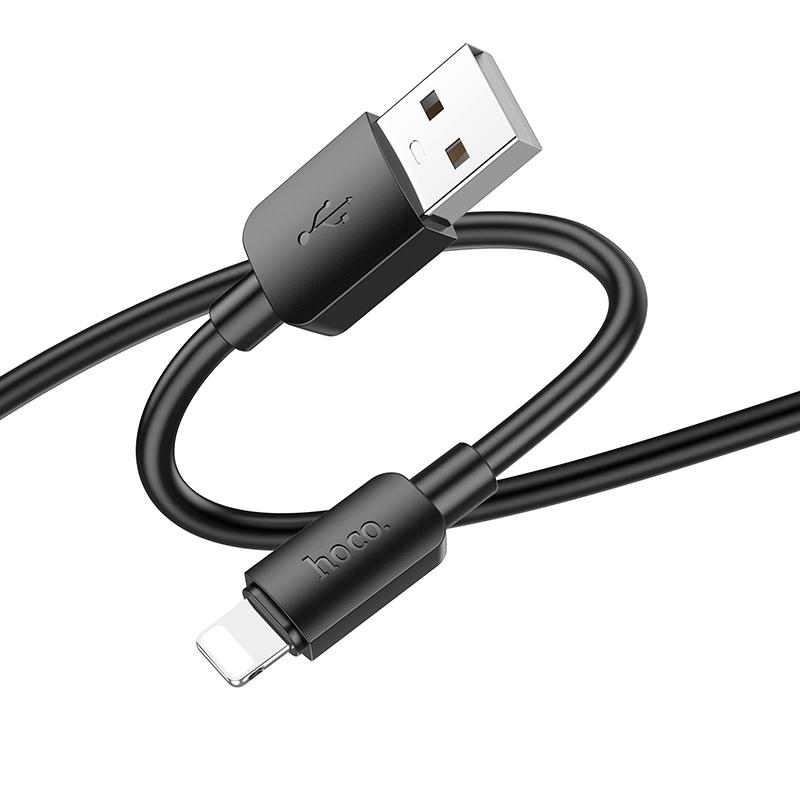 Дата кабель Hoco X96 Hyper USB to Lightning 12W (0.25m) - Зображення 3