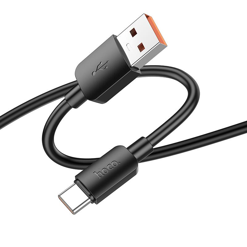 Дата кабель Hoco X96 Hyper USB to Type-C 100W (0.25m) - Зображення 3