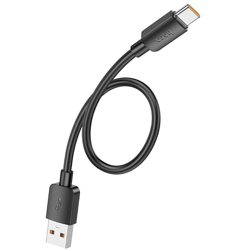 Дата кабель Hoco X96 Hyper USB to Type-C 100W (0.25m) - Зображення 4