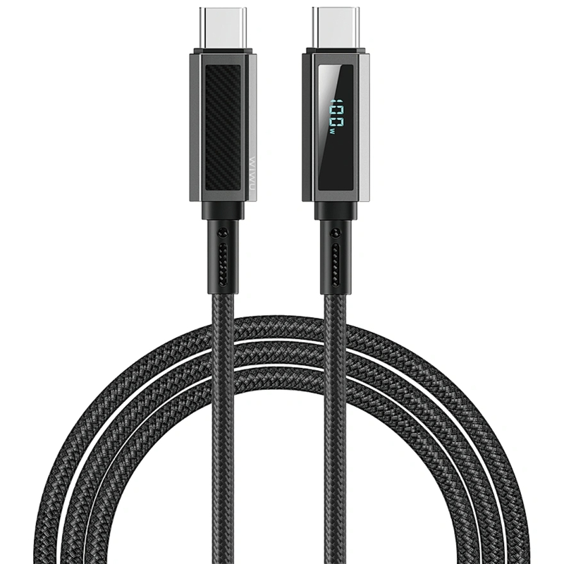 Дата кабель WIWU C079 Warriors Type-C to Type-C 100W (1.2m) - Зображення 3