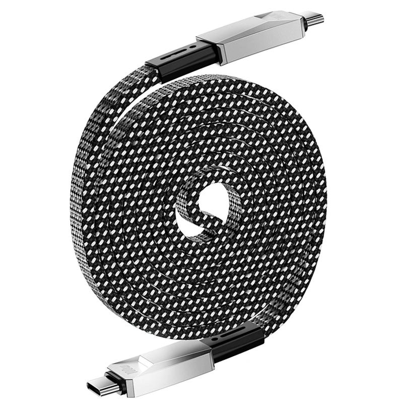 Дата кабель WIWU C078 Type-C to Type-C 100W (1m) - Зображення 3