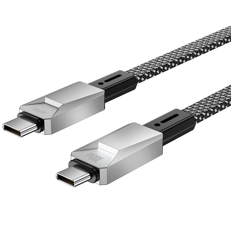 Дата кабель WIWU C078 Type-C to Type-C 100W (1m) - Зображення 4