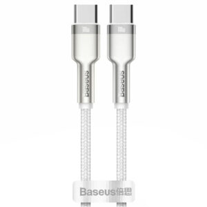 Дата кабель Baseus Cafule Metal Type-C to Type-C 100W (1m) (CATJK-C)