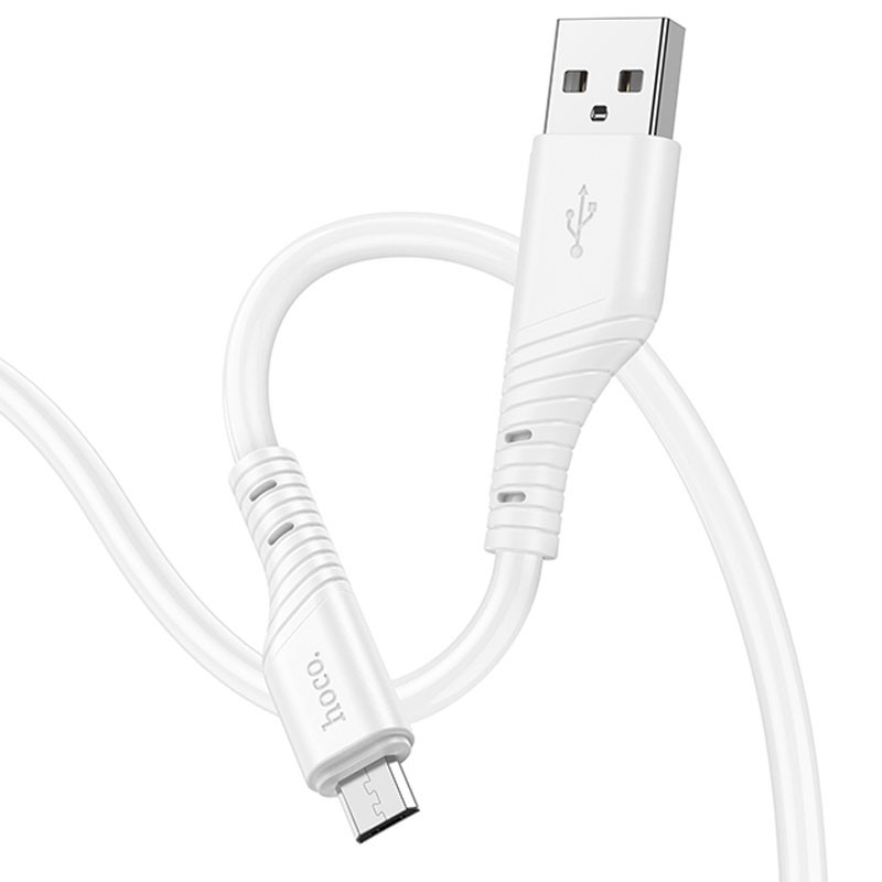 Дата кабель Hoco X97 Crystal color USB to MicroUSB (1m) - Зображення 2