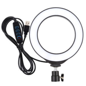 Кільцева LED-лампа 16 см USB 5 Вт 3200-5500 К