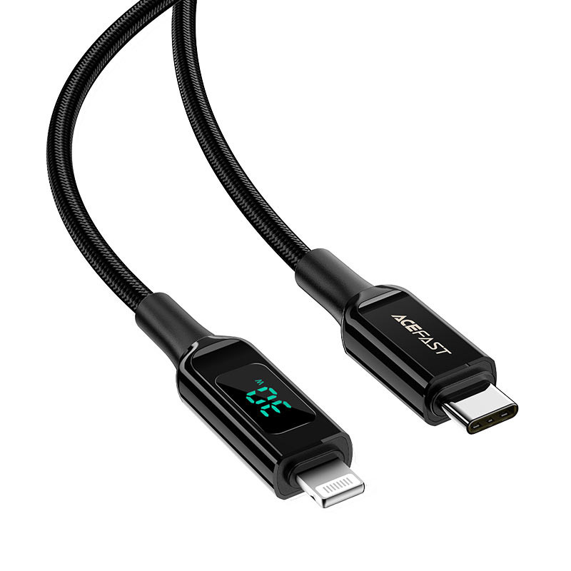 Дата кабель Acefast C6-01 Type-C to Lightning 30W (1.2m) - Зображення 2