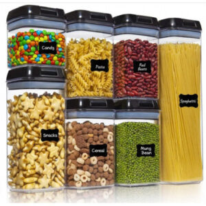 Набір контейнерів Food Storage Container Set на клямках з ущільнювачем 7 штук