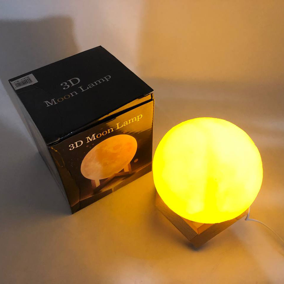 Нічник Moon Lamp 13 см для дитини на ніч - Зображення 11