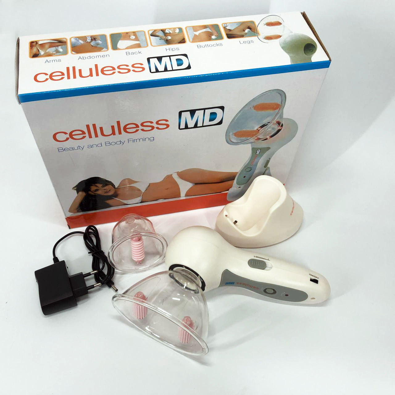 Массажер вакуумный антицеллюлитный Celluless MD NEW вакуумно-роликовый эффективный массажер Целлюлес - Зображення 11