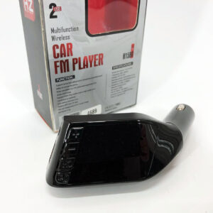 Автомобільний FM трансмітер H15 Bluetooth USB чорного кольору