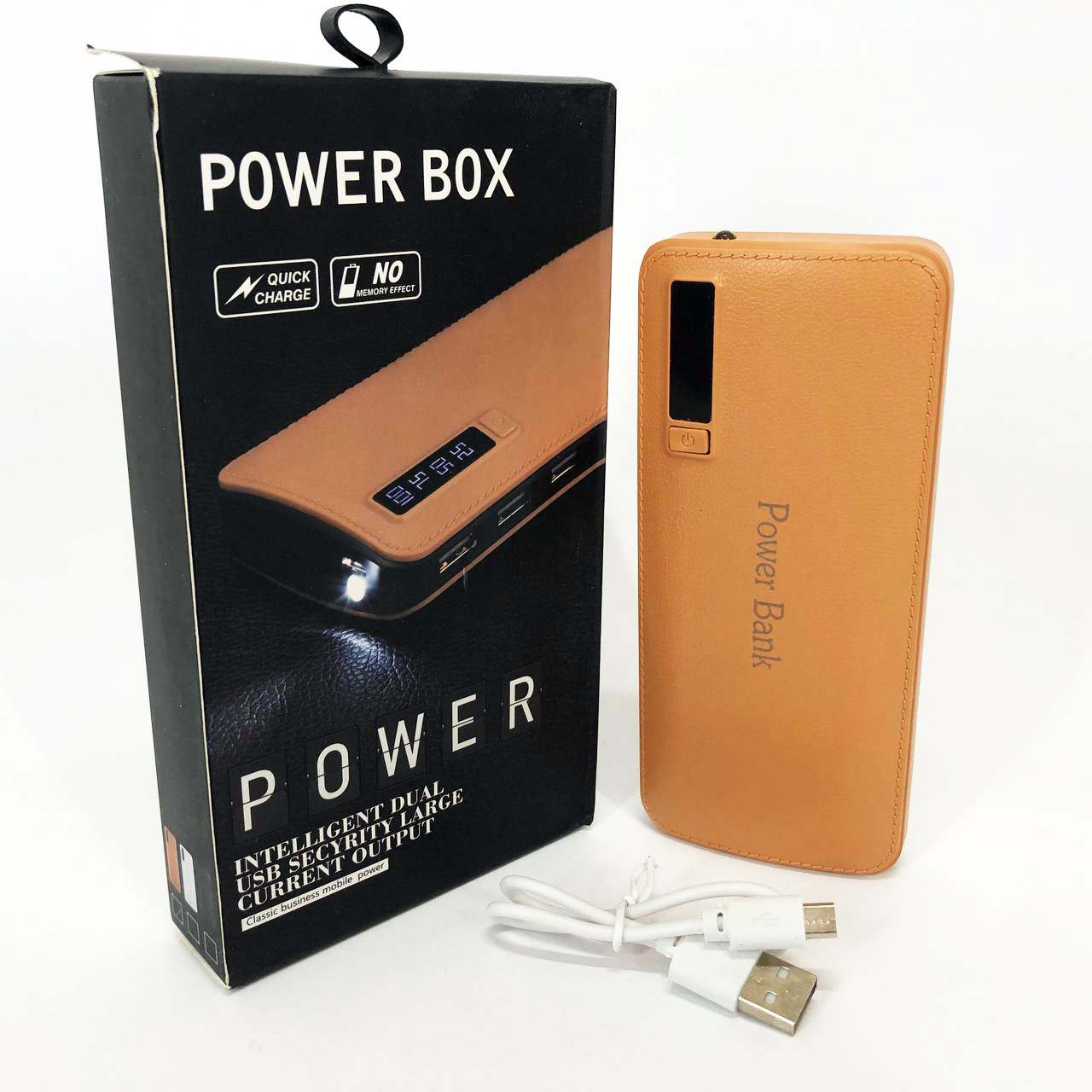 Портативний Павербанк 50000 мАч 3 USB Smart Tech білого кольору