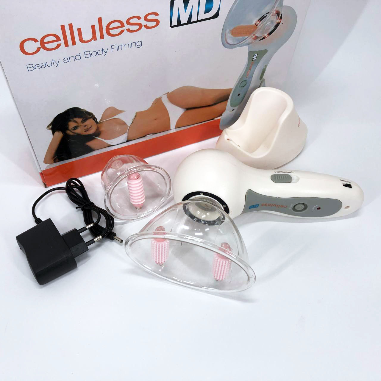 Массажер вакуумный антицеллюлитный Celluless MD NEW вакуумно-роликовый эффективный массажер Целлюлес - Зображення 12