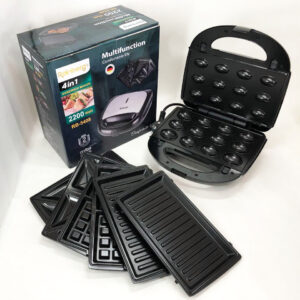 Мультимейкер Rainberg RB-5408 4в1 вафельниця 2200 Вт