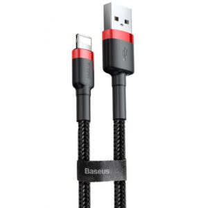 Дата кабель Baseus Cafule USB to Lightning 2.4A (1m) (CALKLF-B)